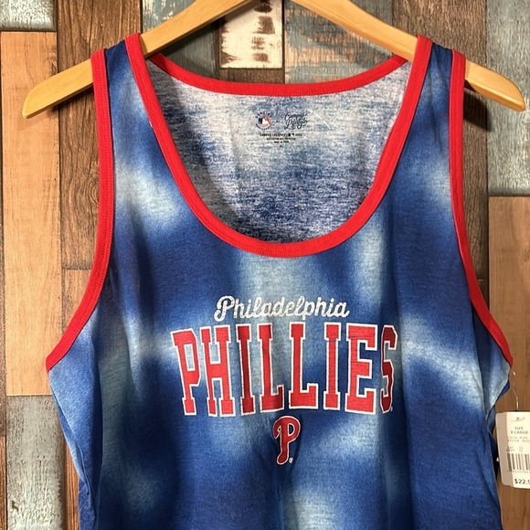 Genuine merchandise Philidephia Phillies tye dye muscle tank - Picture 2 of 11
